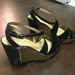 Antonio Melani Black Wedges
